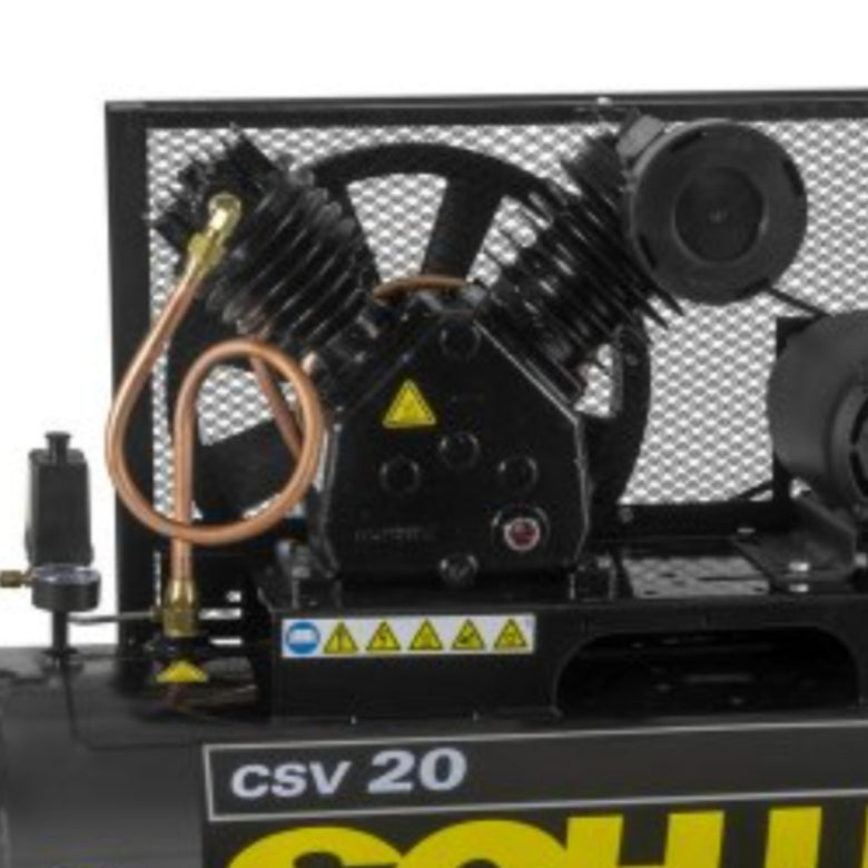 Compressor Schulz Csv 20 Max 200 Litros 175 Libras 5 Cv Trif