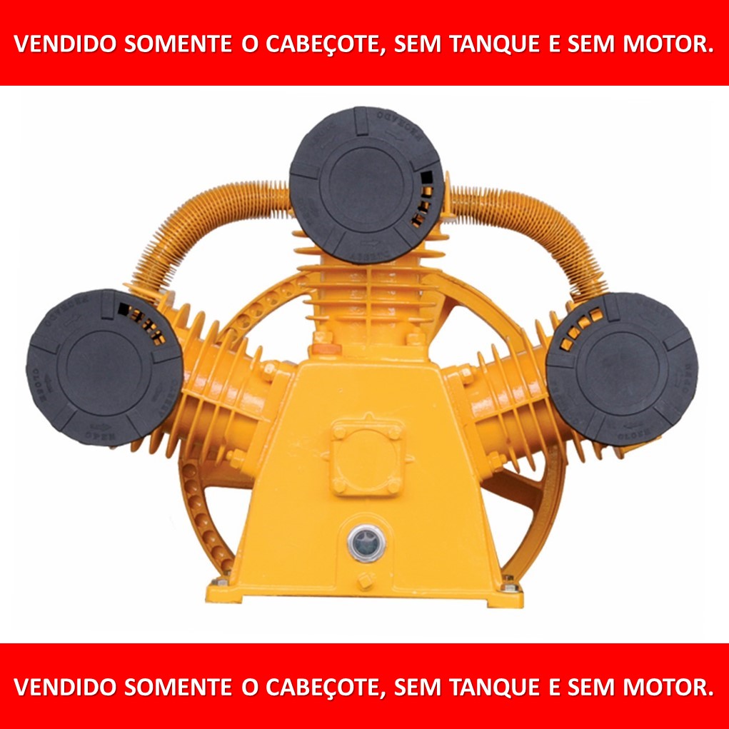 Cabeçote Compressor Chiaperini Top 30 Mp3v 30 Pés