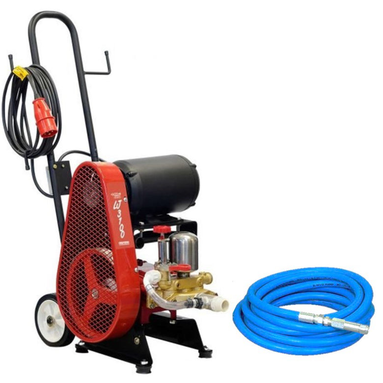 Lavadora Chiaperini LJ 3100 400lbs 3cv Trif. IP21 Mangueira 10mts e Carrinho