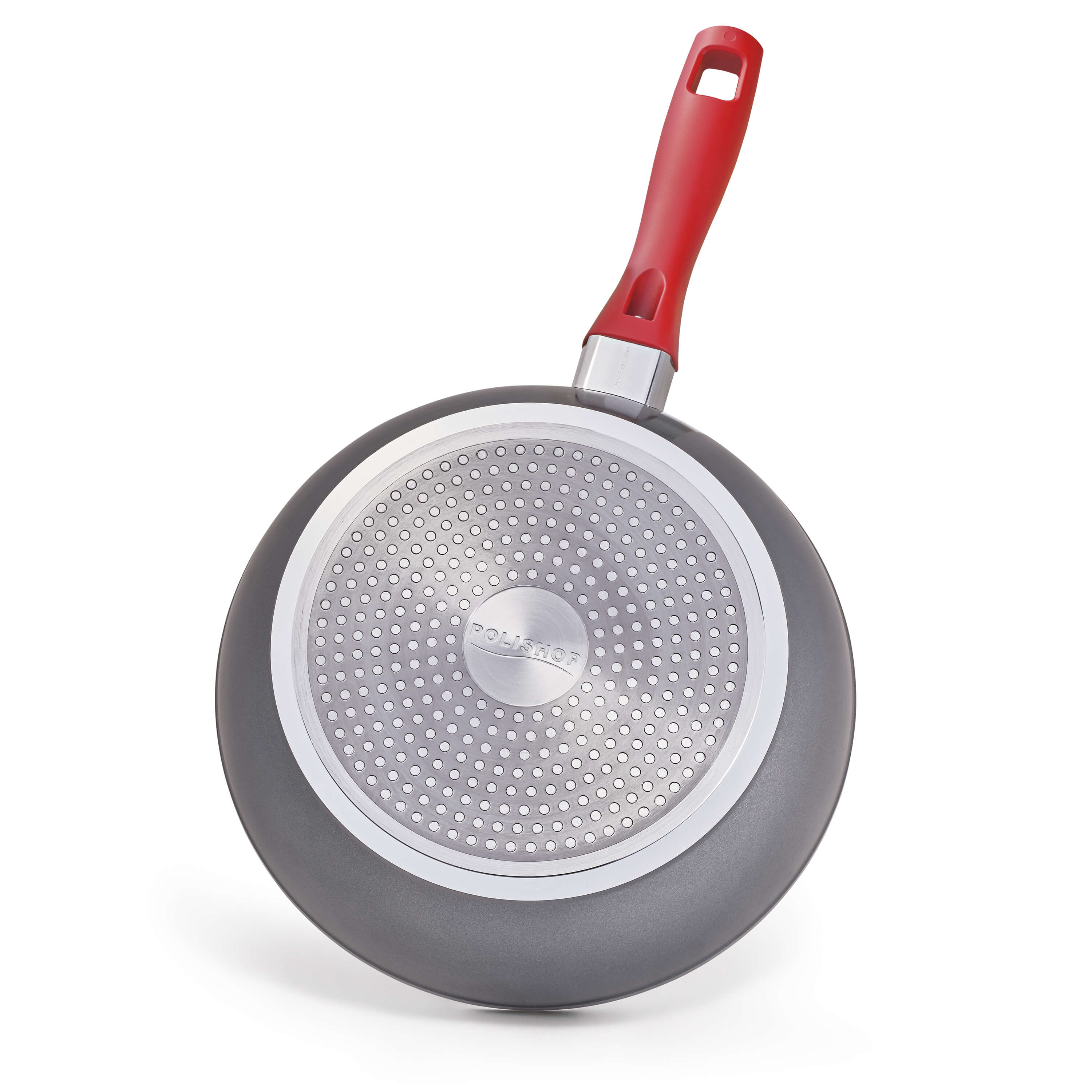 Panela Polishop Day By Day Vermelha 28cm