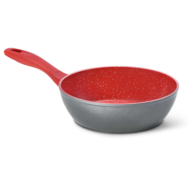 Panela Polishop Day By Day Vermelha 28cm