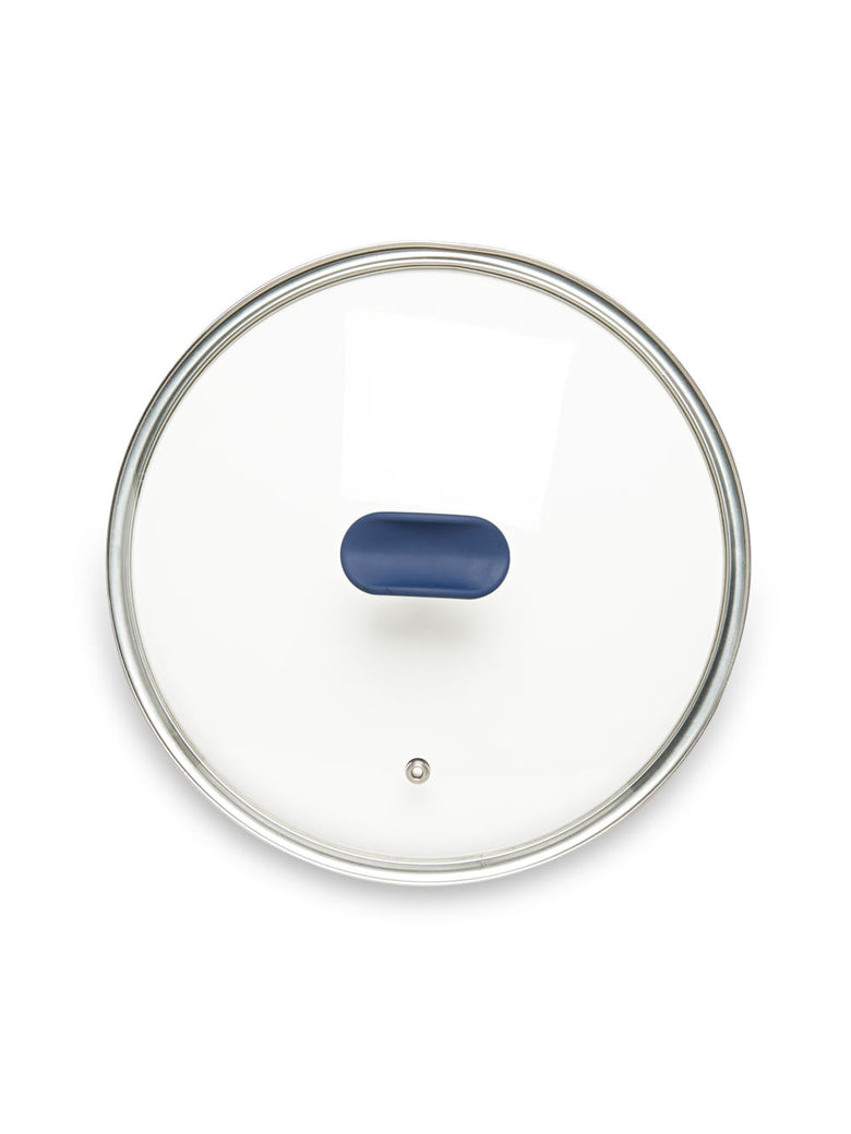 Tampa de Vidro Ichef Polishop - Shark Series - 24Cm - Azul