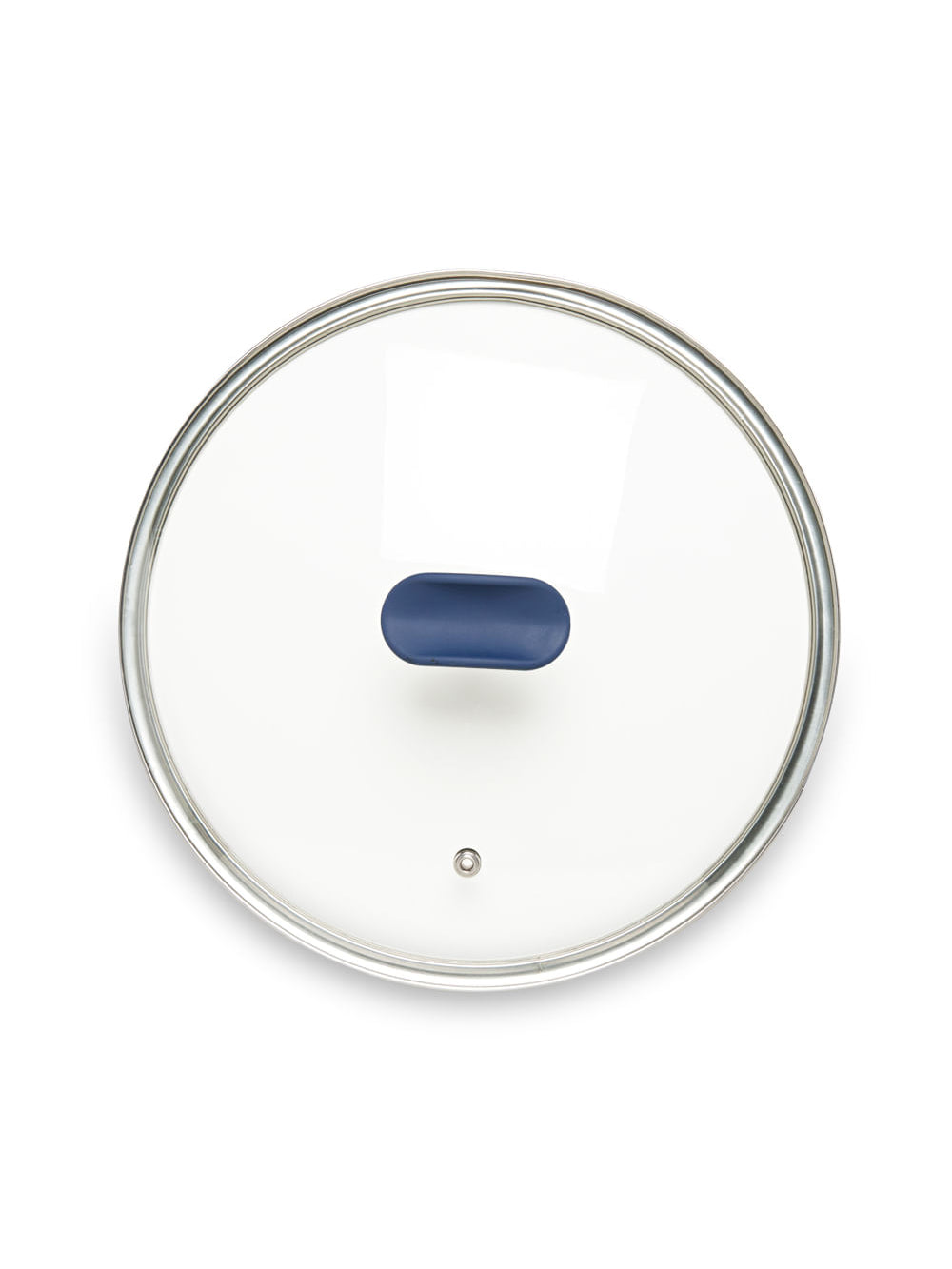 Tampa de Vidro Ichef Polishop - Shark Series - 20Cm - Azul - Azul