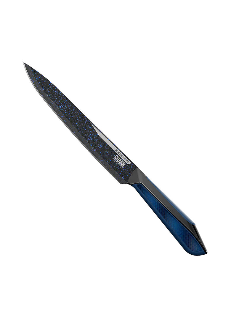 Conjunto de Facas Ichef Polishop - Shark Series - Special Cut - Blue Duo