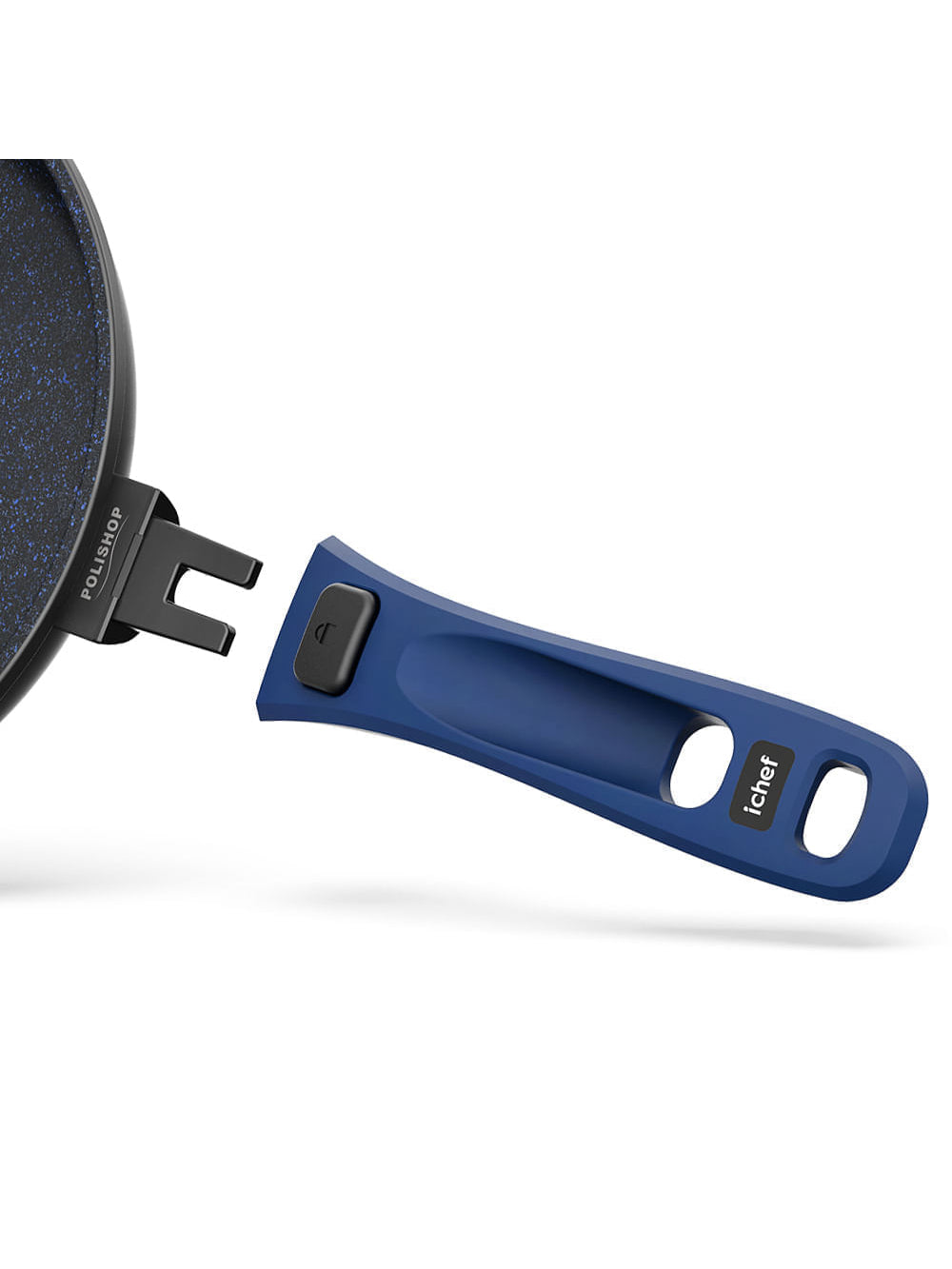 Panela Polishop Ichef Ultra Sauce Shark Series Azul 16cm