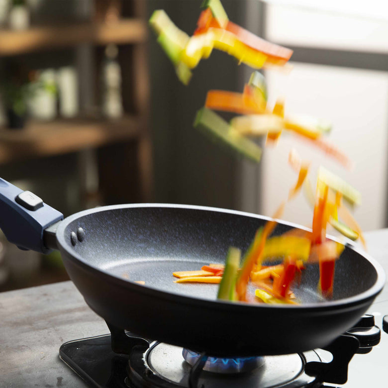 Panela Polishop Ichef Ultra Sauté Petit Shark Series Azul 20cm