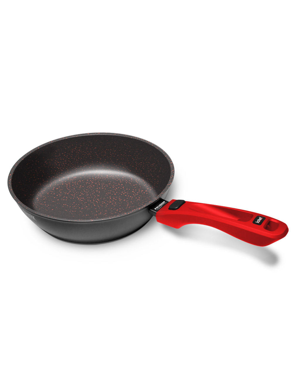 Panela Polishop Ichef Ultra Day By Day Shark Series Vermelha 24cm