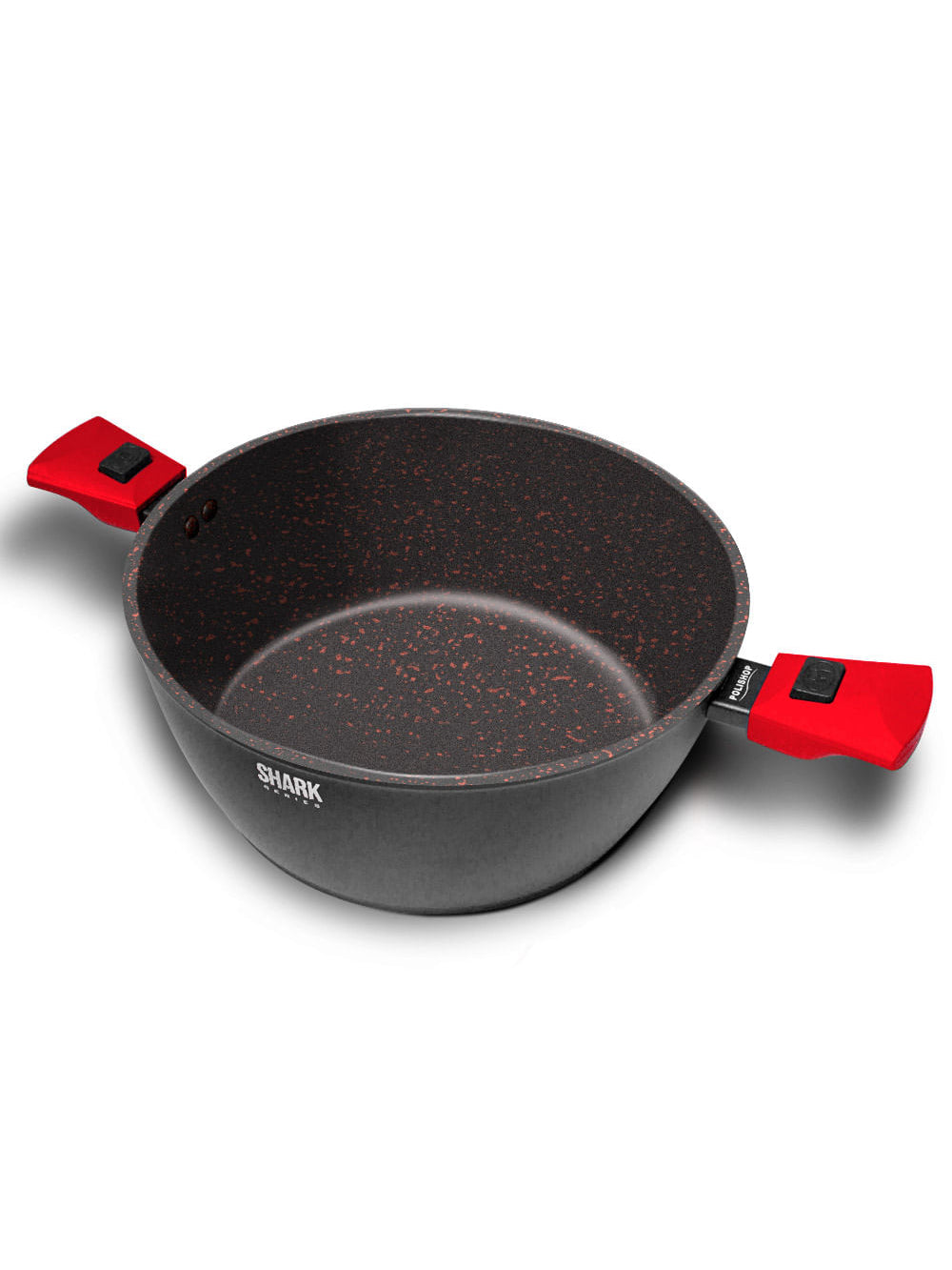 Panela Polishop Ichef Ultra Family Size Shark Series Vermelha 28cm