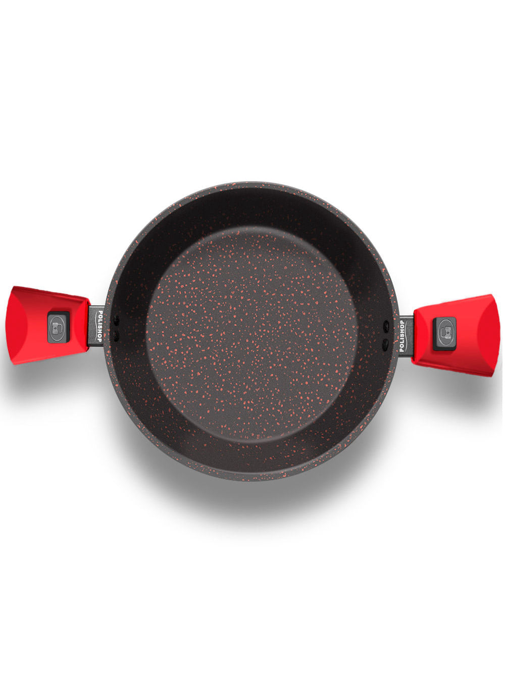 Panela Polishop Ichef Ultra Family Size Shark Series Vermelha 28cm