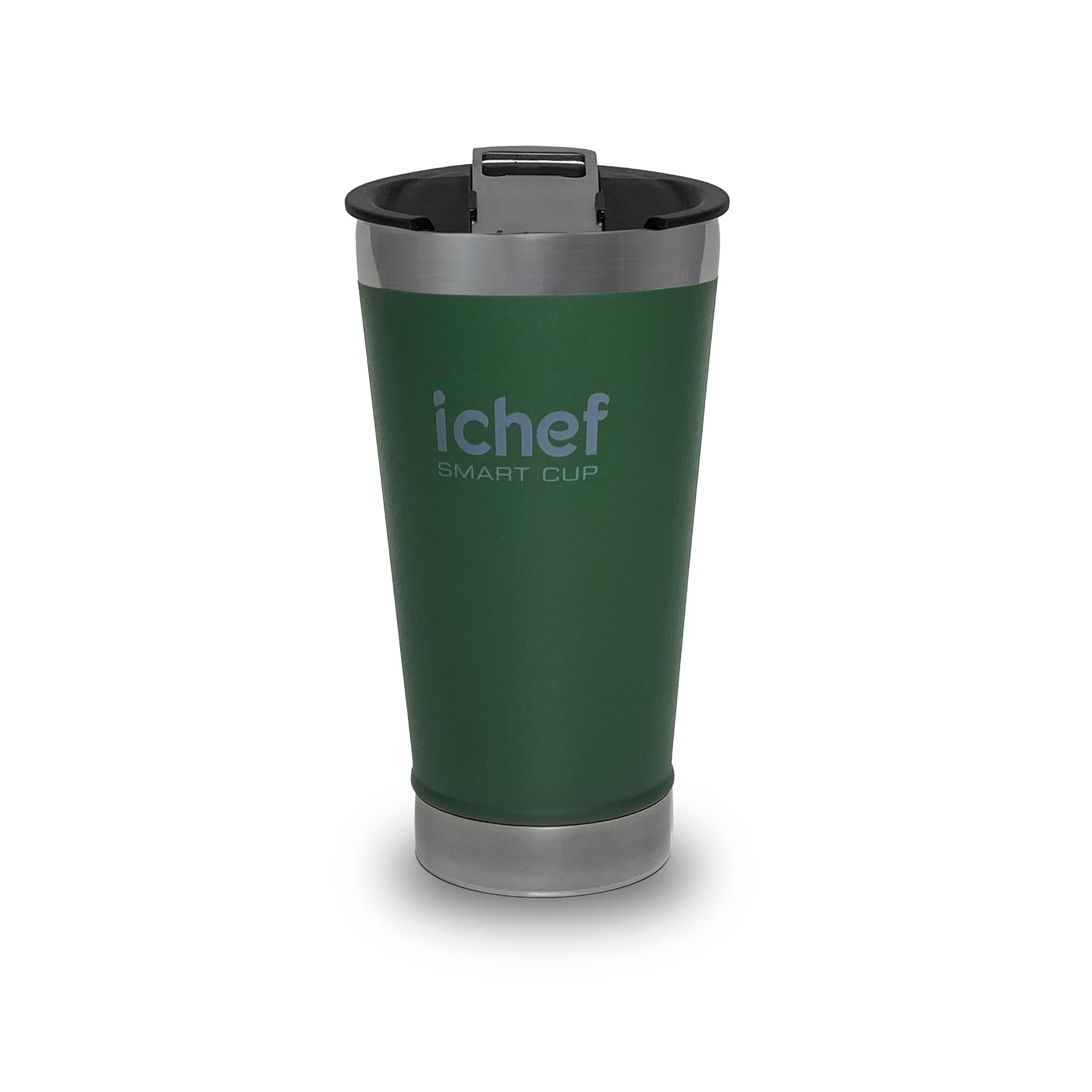 Copo Térmico Polishop Ichef Com Tampa Smart Cup 600 ml - Verde