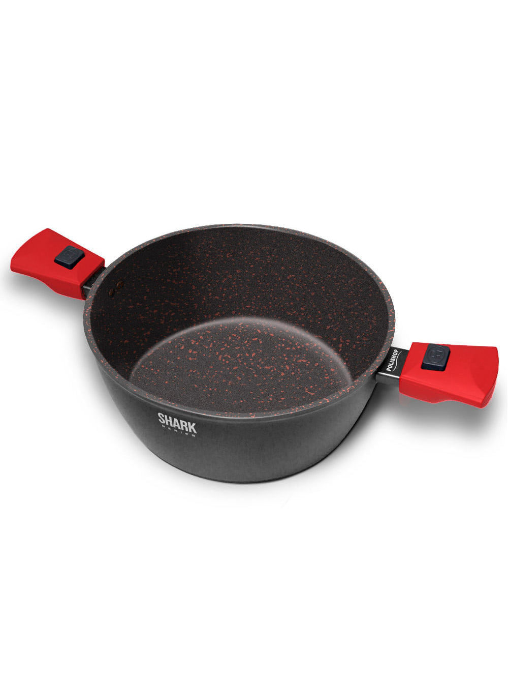 Panelas Ultra Family Size, Day by Day, Sauté Grand e Tampa de Vidro Ichef 24cm - Vermelha