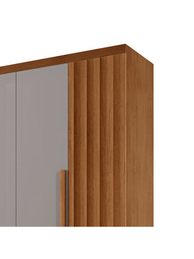 Guarda Roupa Casal Roma MDF 6 Portas e 2 Gavetas