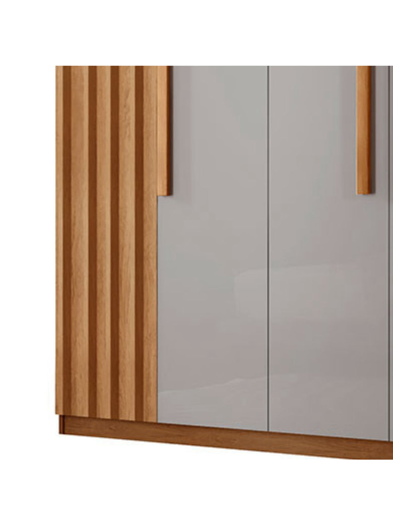 Guarda Roupa Casal Roma MDF 6 Portas e 2 Gavetas