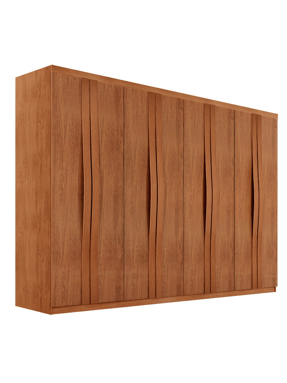 Guarda Roupa Casal Dunas com 8 Portas e 4 Gavetas MDF Moderna