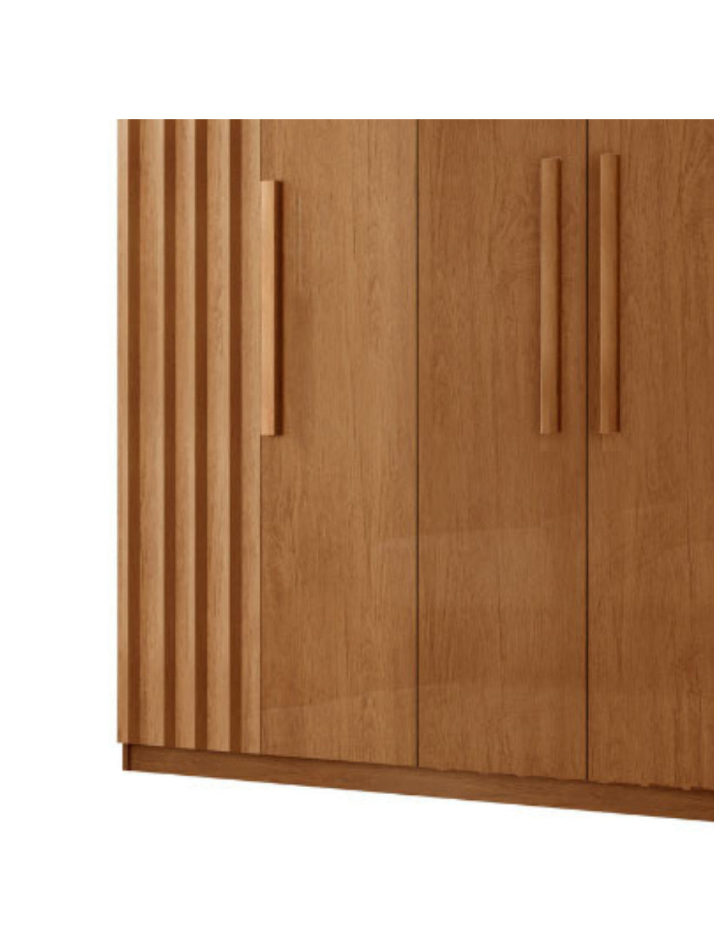 Guarda Roupa Casal Roma MDF 6 Portas e 2 Gavetas Moderna