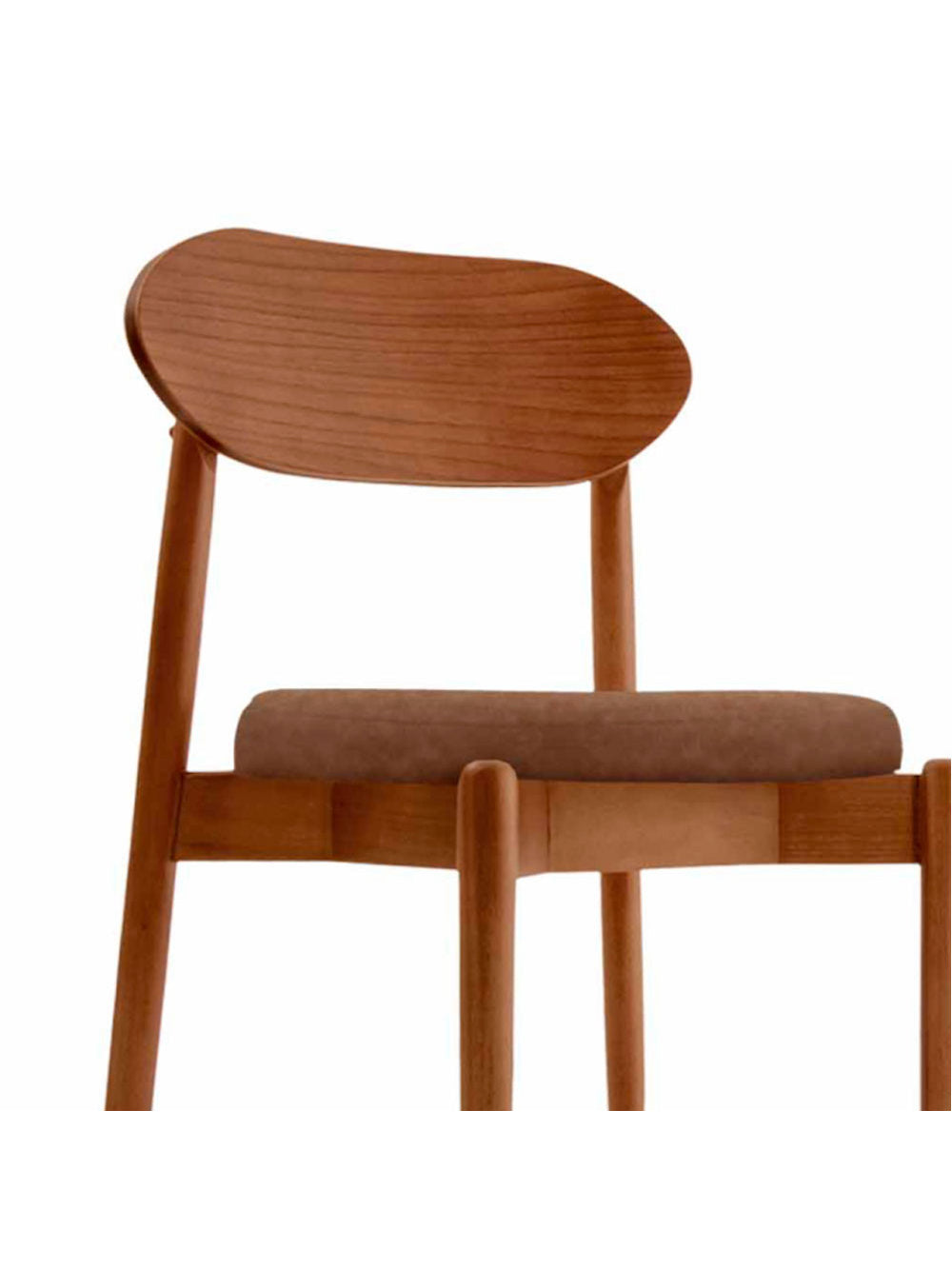 Conjunto com 2 cadeiras Ballare em Madeira Maciça para Sala de Jantar