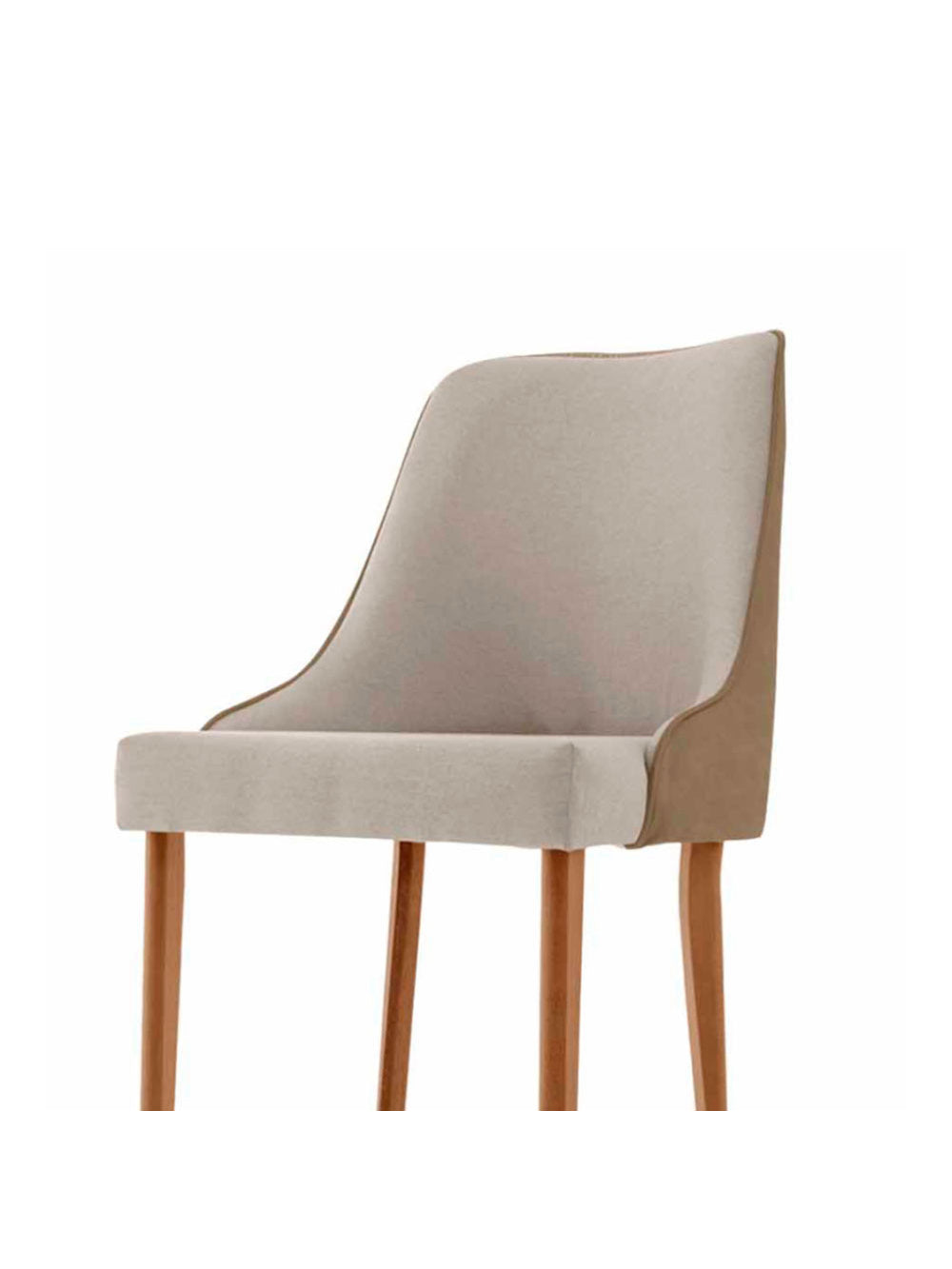 Conjunto com 2 Cadeiras Esmeralda em Madeira Maciça para Sala de jantar Moderna Mobília