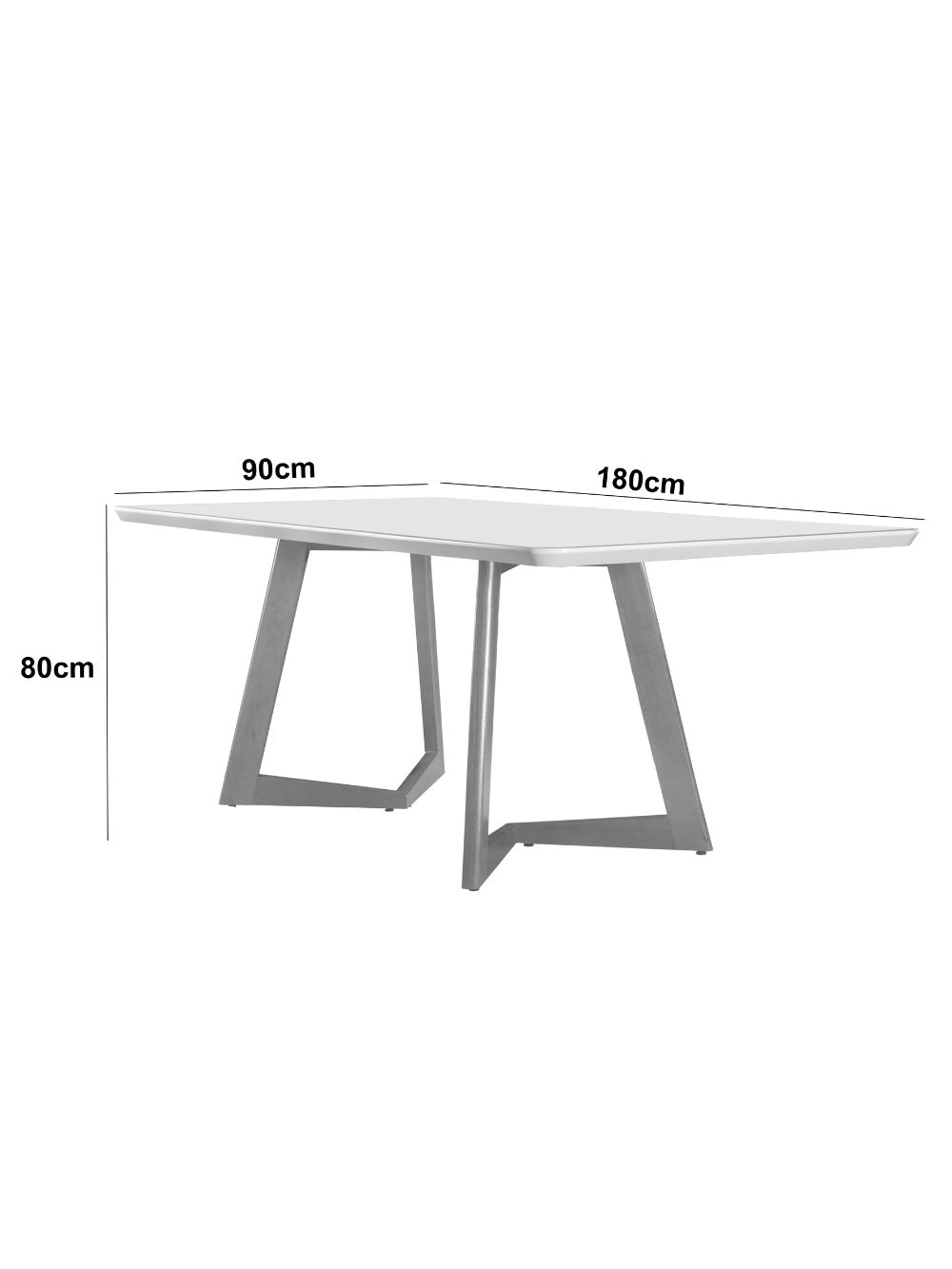 Conjunto para Sala de jantar Munique em Madeira Maciça 6 cadeiras Mobillare