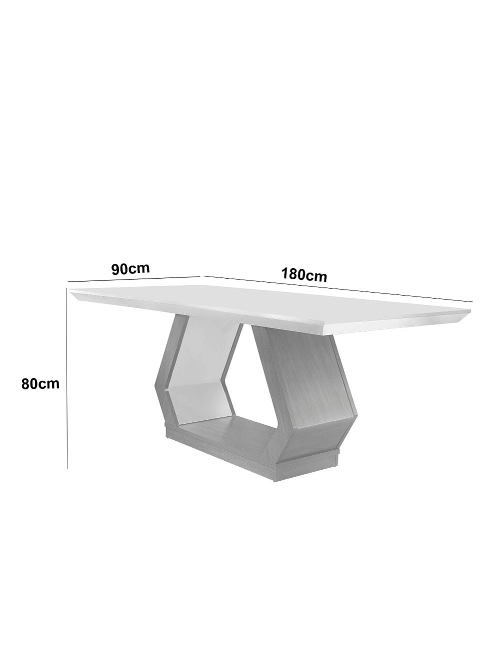 Sala de Jantar Alvorada com 6 Cadeiras Liz MDF Rufato