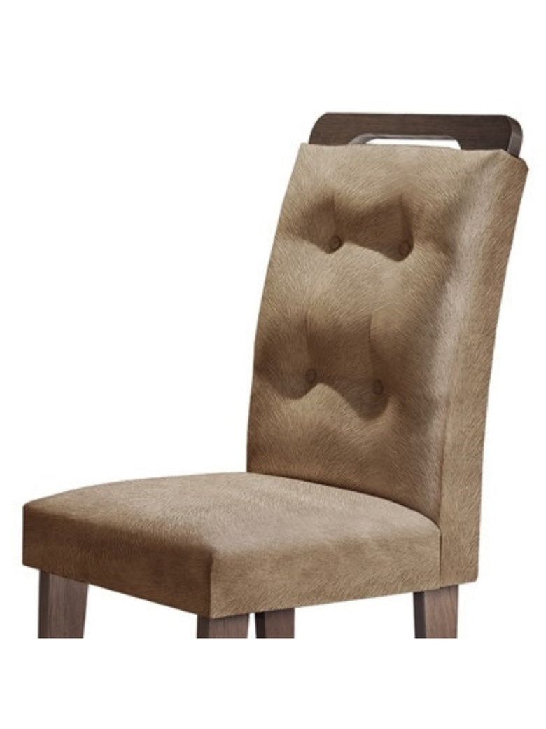 Conjunto Sala de Jantar Carol 180 MDF Laqueado com 06 Cadeiras