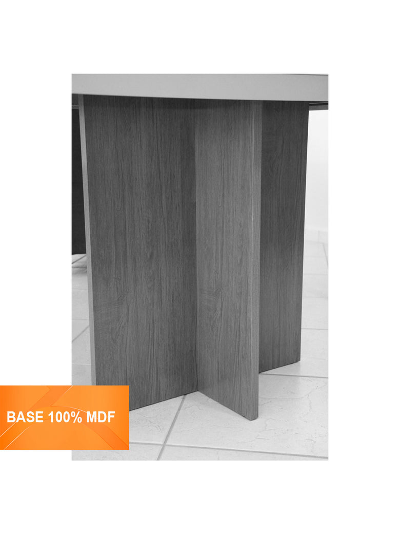 Conjunto Sala de Jantar Olimpia com 4 Cadeiras Grécia Rufato