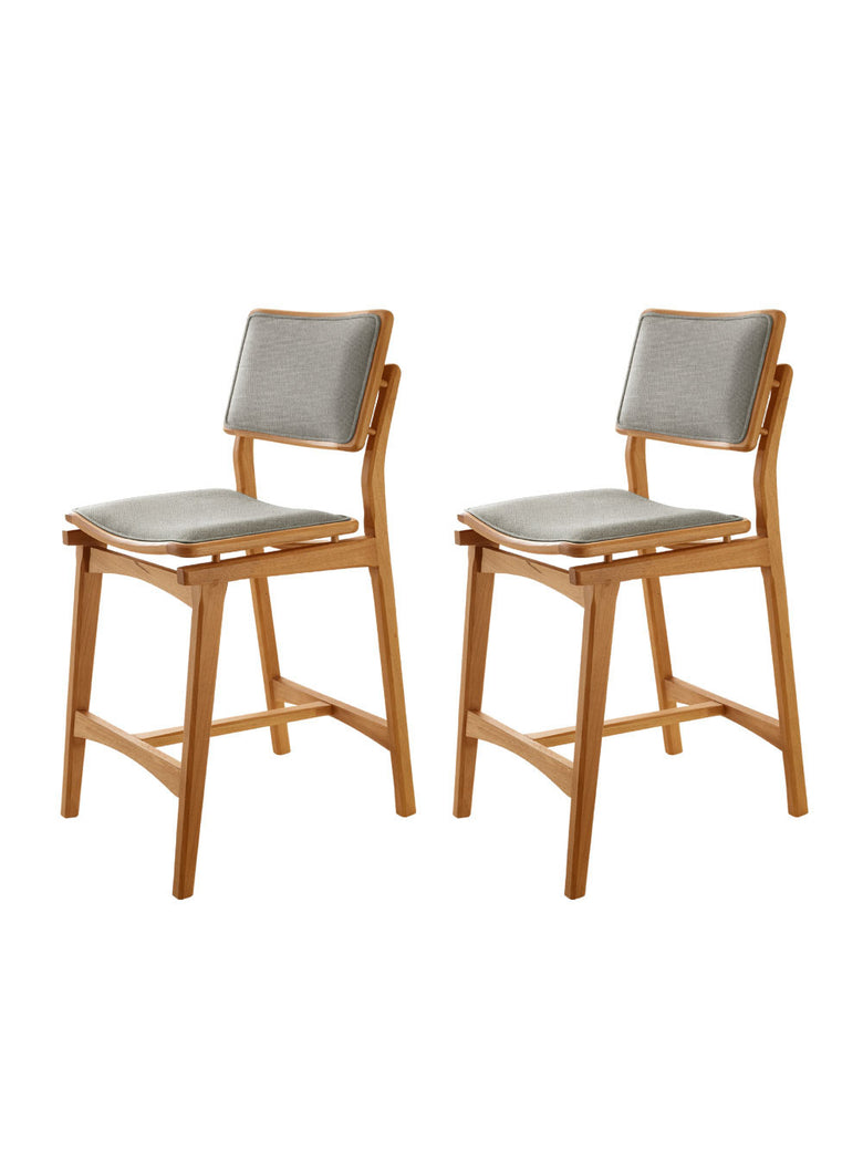 Conjunto com 2 Banquetas Eva Moderna