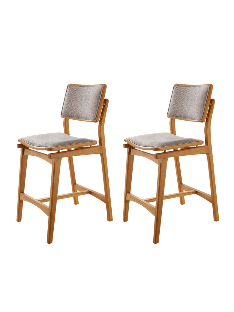 Conjunto com 2 Banquetas Eva Moderna