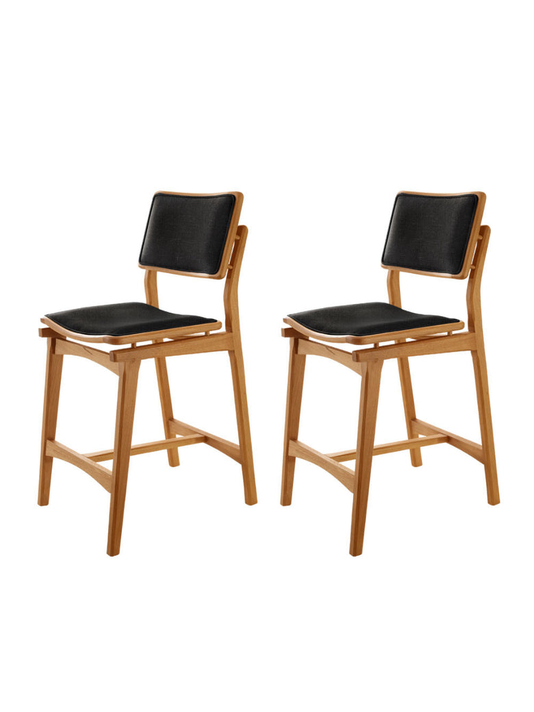 Conjunto com 2 Banquetas Eva Moderna