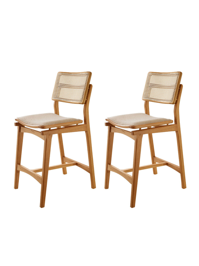 Conjunto com 2 Banquetas Eva Premium