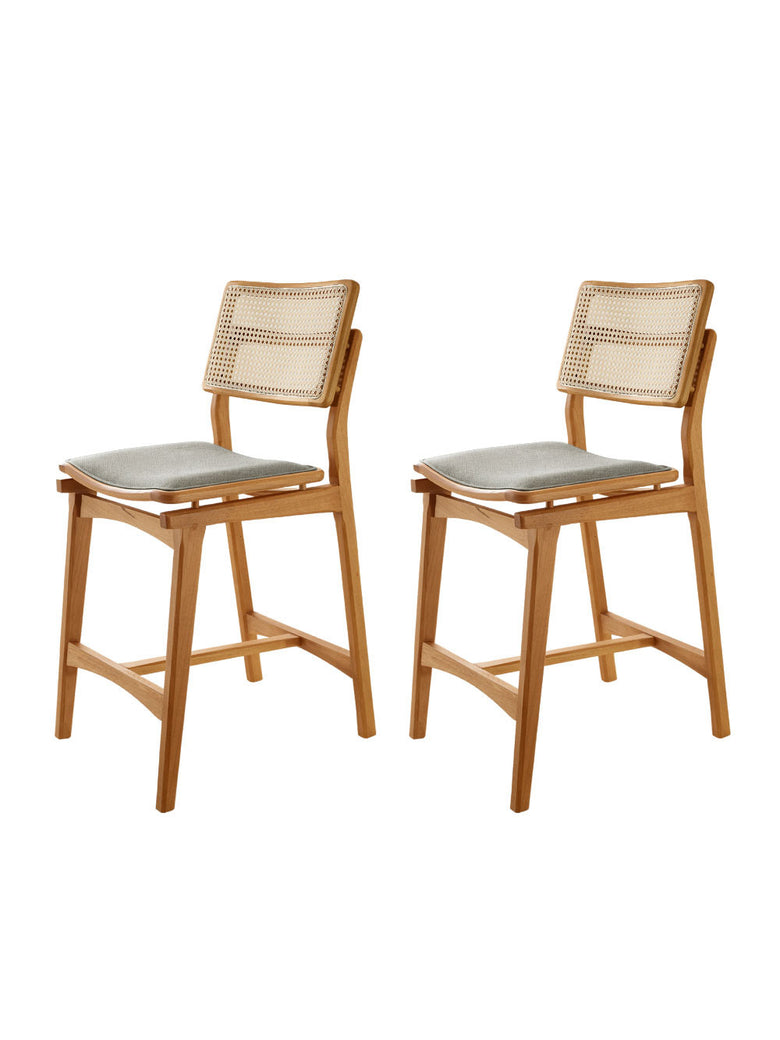 Conjunto com 2 Banquetas Eva Premium