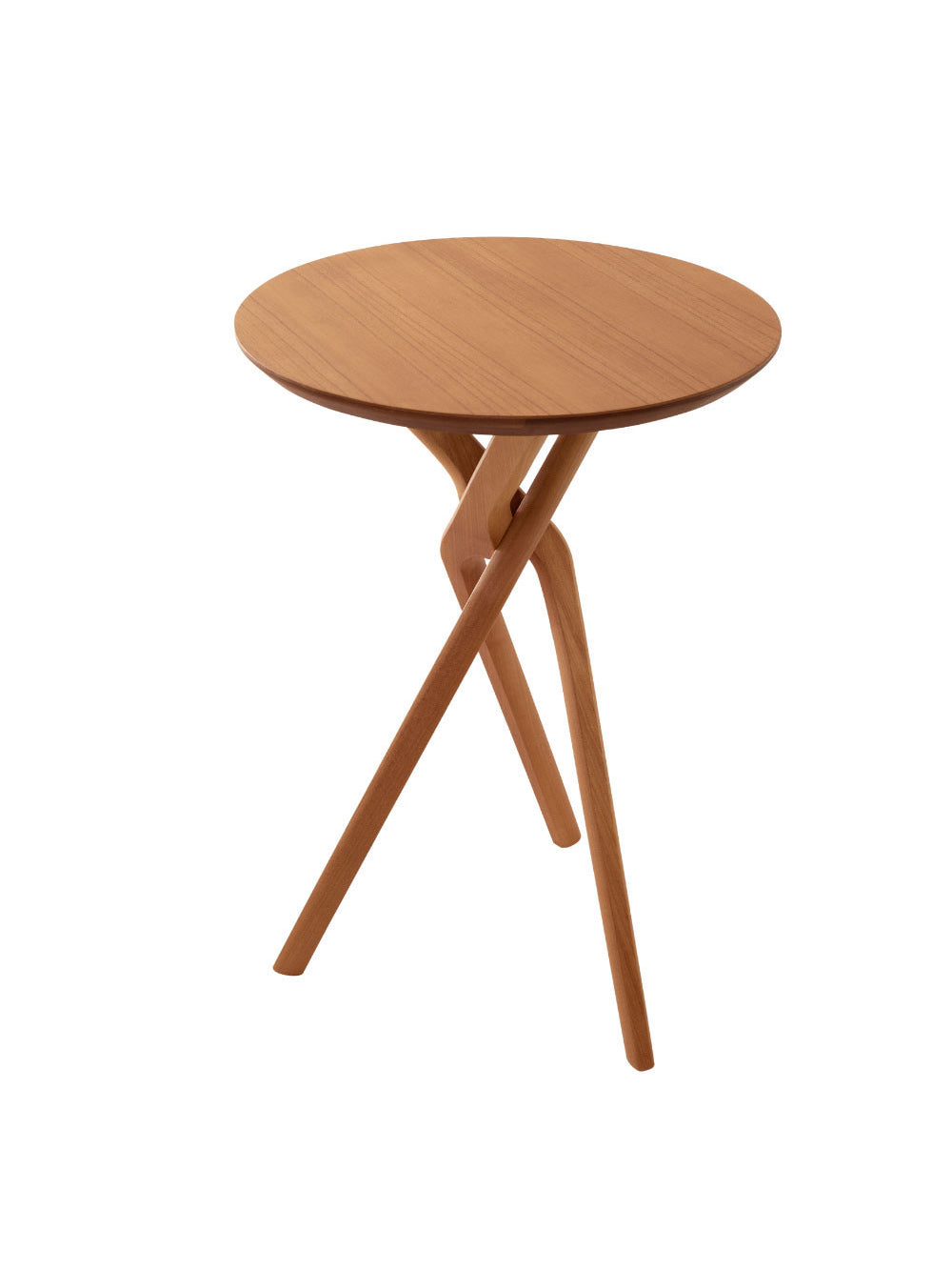 Bistro Ballare Tampo Redondo 60cm Moderna Mobília - Imbuia Natural