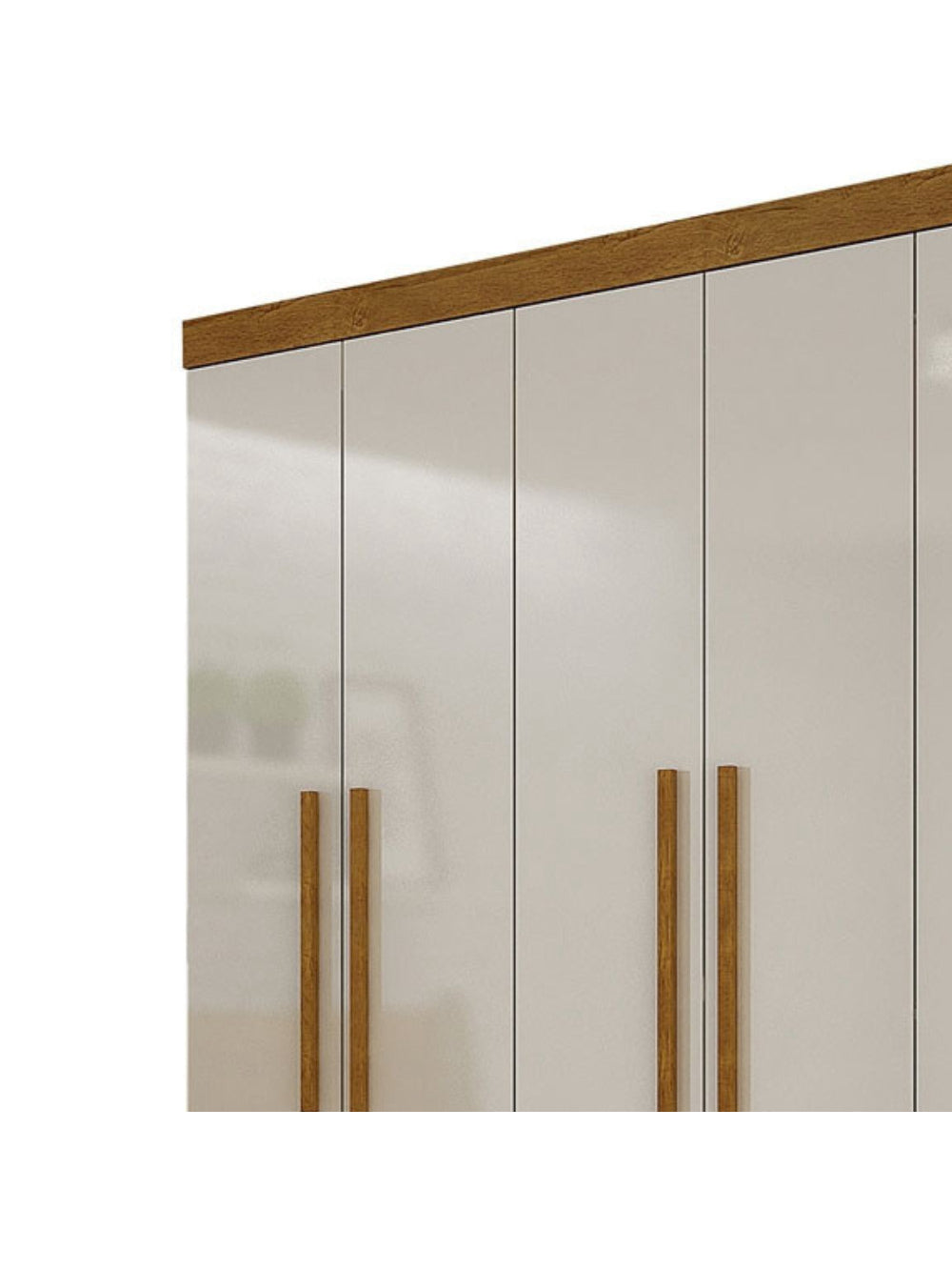 Guarda Roupa Casal Hera 6 Portas MDF Rufato