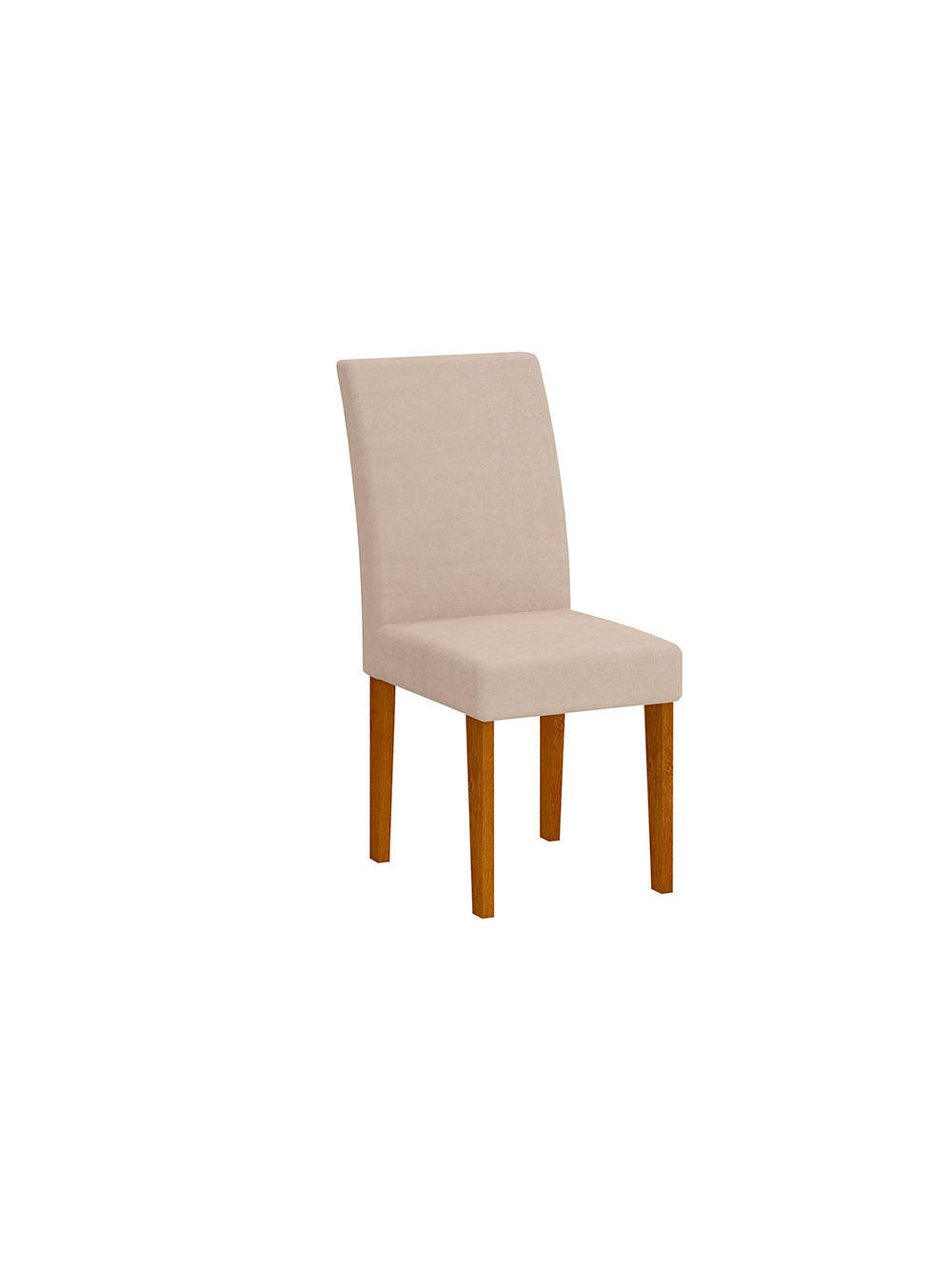 Conjunto Com 4 Cadeiras para Mesa de Jantar Grécia MDF Rufato - Imbuia/Turim 07