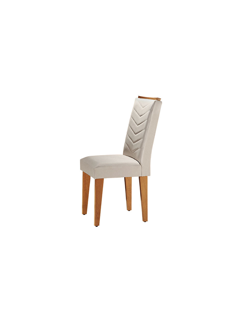 Conjunto Com 4 Cadeiras Para Sala de Jantar Liz Rufato - Imbuia/Turim 07