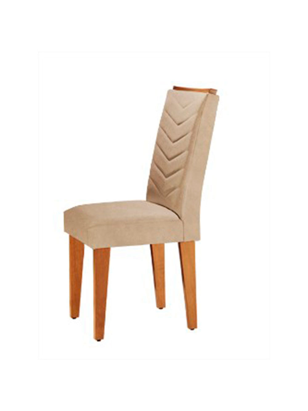 Conjunto Com 6 Cadeiras Para Sala de Jantar Liz Rufato - Imbuia/Turim 07