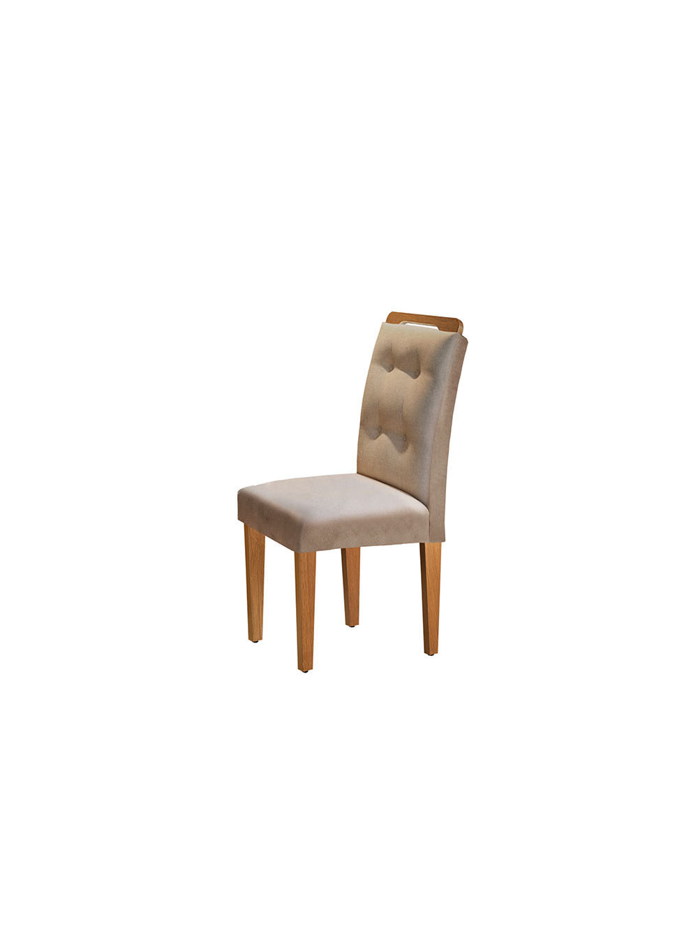 Conjunto Com 4 Cadeiras Para Sala de Jantar Carol Rufato - Imbuia/Turim 07