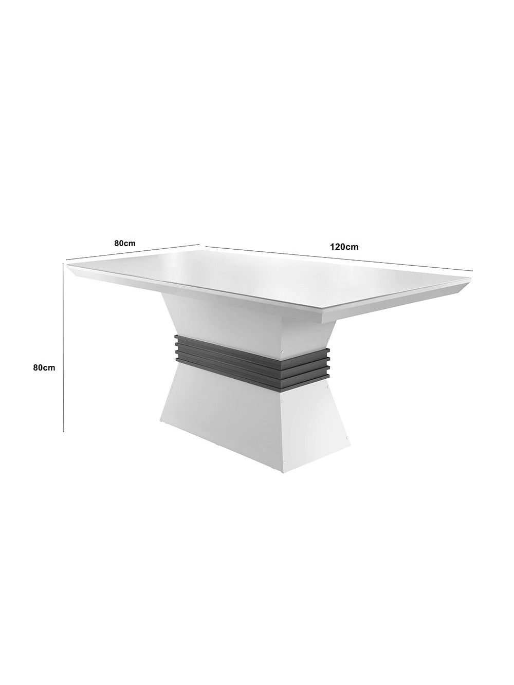 Sala De Jantar Lucy 120 Tampo MDF Com 4 Cadeiras Safira Rufato - Veludo Creme/Off White/Imbuia