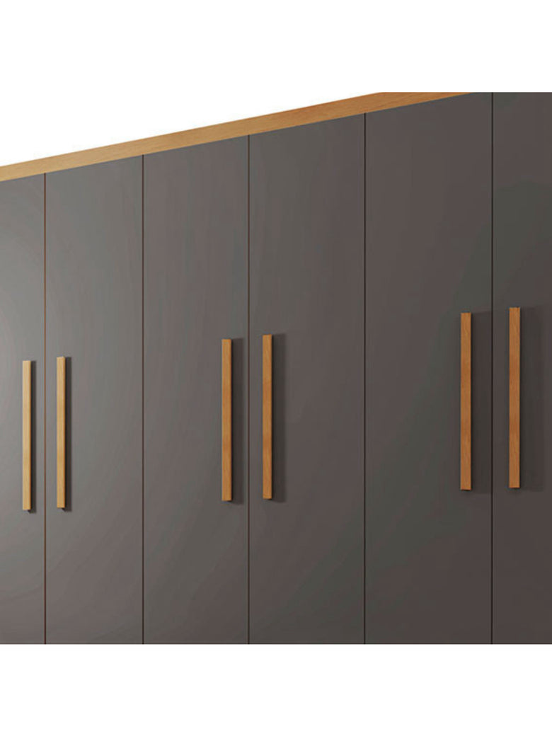 Guarda Roupa Casal Hera 6 Portas MDF Rufato
