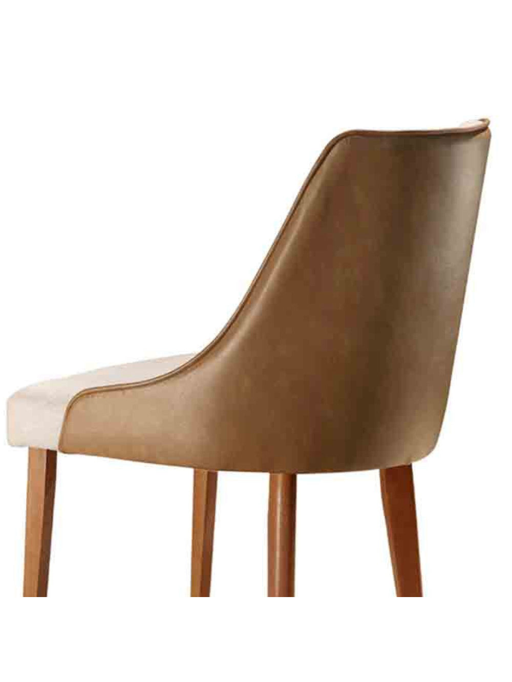 Conjunto com 2 Cadeiras Esmeralda em Madeira Maciça para Sala de jantar - Moderna