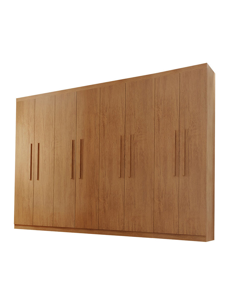Guarda Roupa Casal Hera MDF 8 Portas e 4 Gavetas Rufato