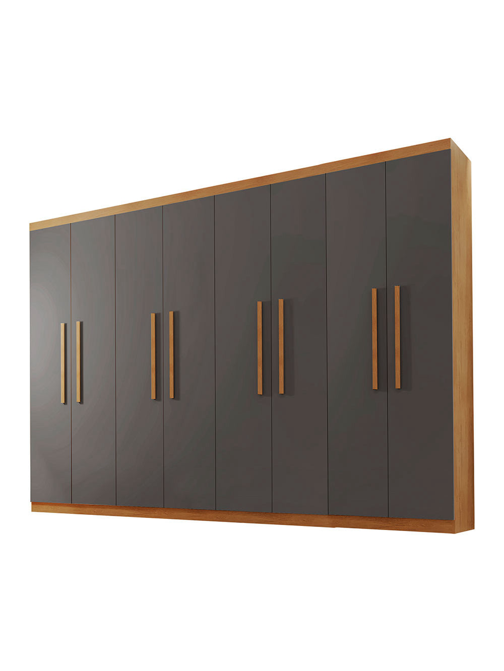 Guarda Roupa Casal Hera MDF 8 Portas e 4 Gavetas Rufato
