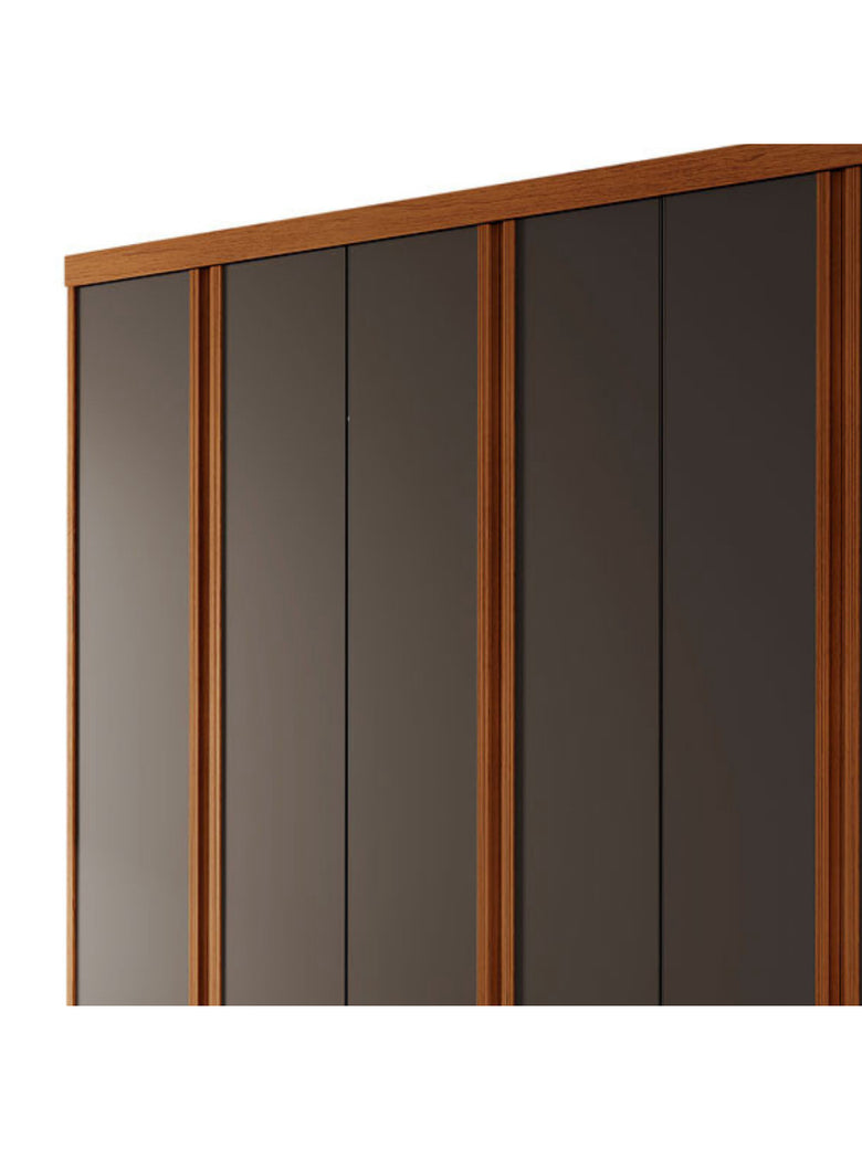 Guarda Roupa Casal Boston 6 Portas e 4 Gavetas MDF Moderna