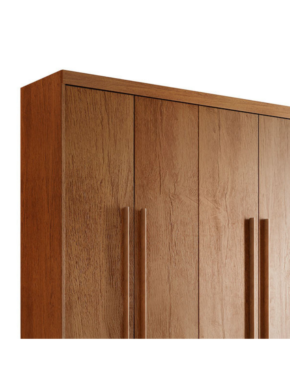 Guarda Roupa Solteiro Heros 4 Portas e 2 Gavetas MDF Moderna