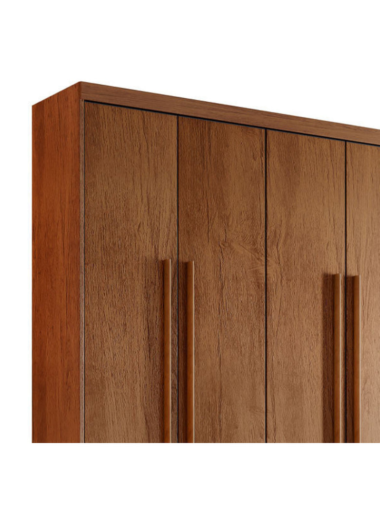 Guarda Roupa Casal Heros 6 Portas MDF Com pés Moderna