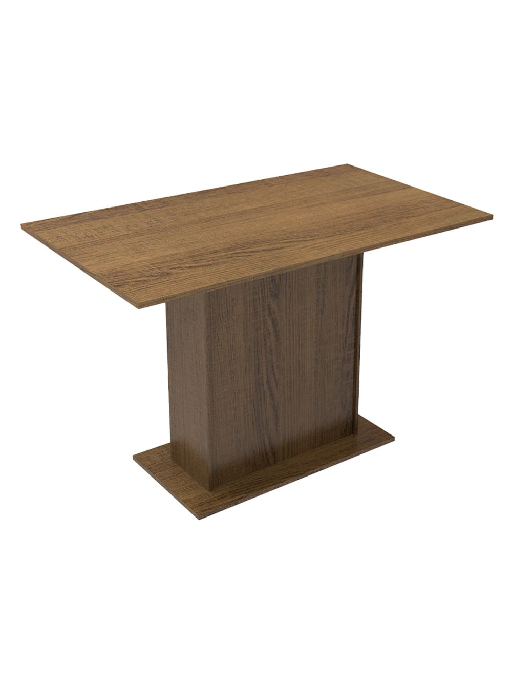 Mesa de Jantar Madesa com Tampo de Madeira 5329 Rustic - Rustic