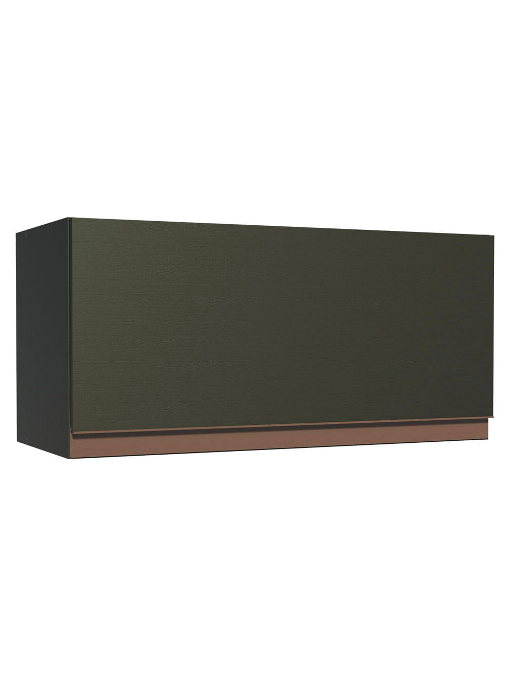 Armário Aéreo Madesa Reims 70 cm 1 Porta Preto - Preto