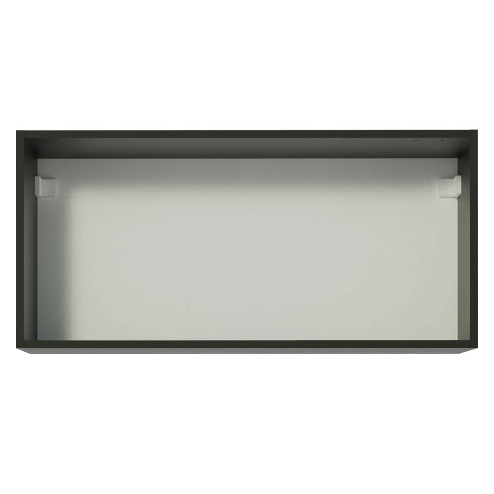 Armário Aéreo Madesa Reims 70 cm 1 Porta Preto