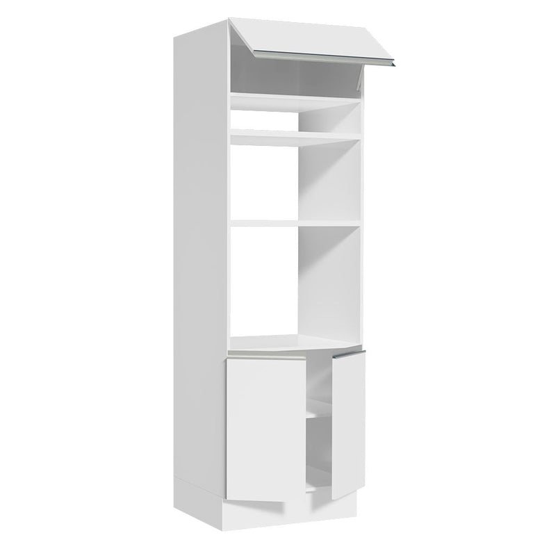 Torre Quente Madesa Glamy 70 cm 3 Portas Branco
