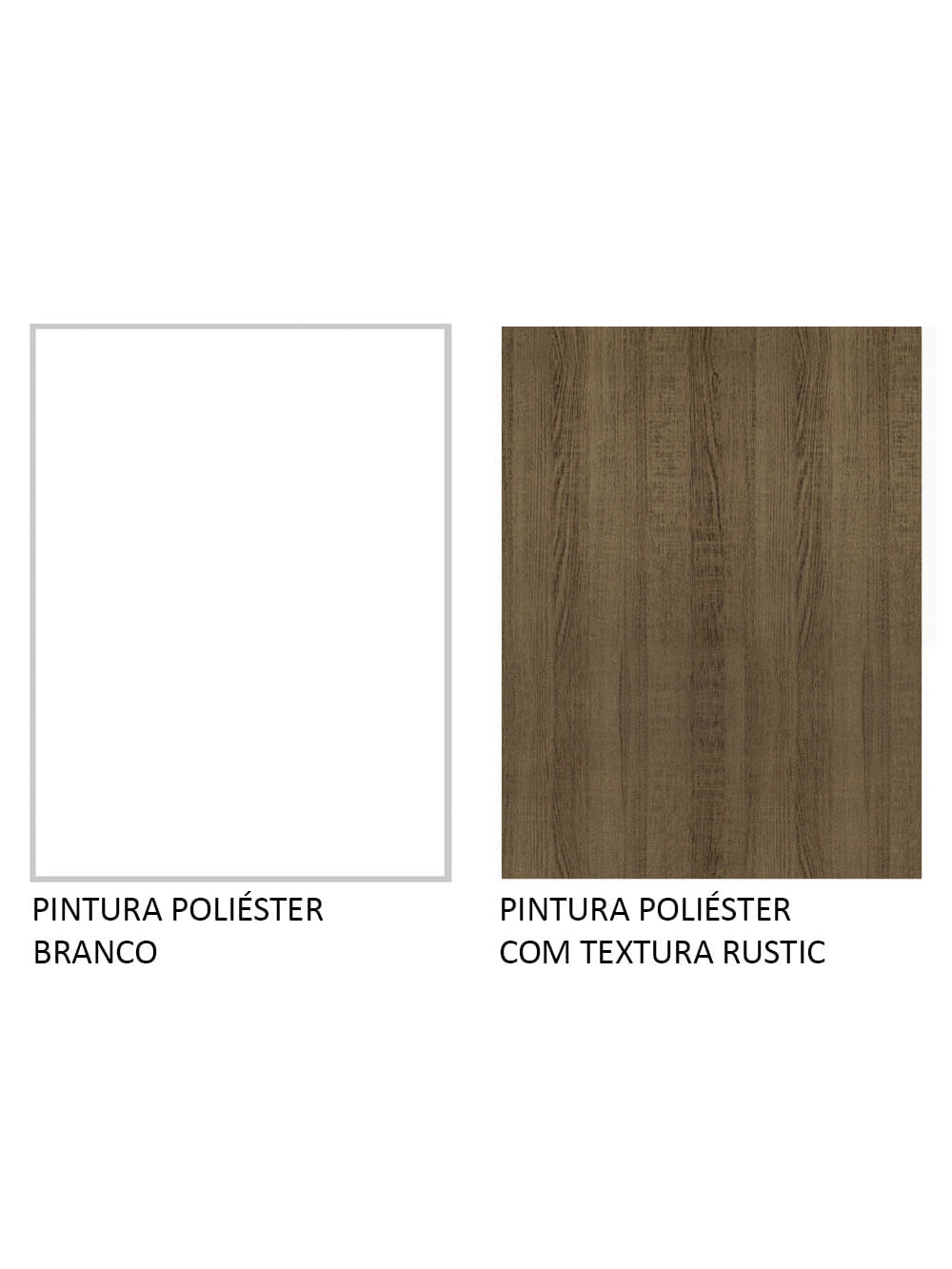 Armário de Cozinha Completa 290cm Branco/Rustic Cristal Madesa 09