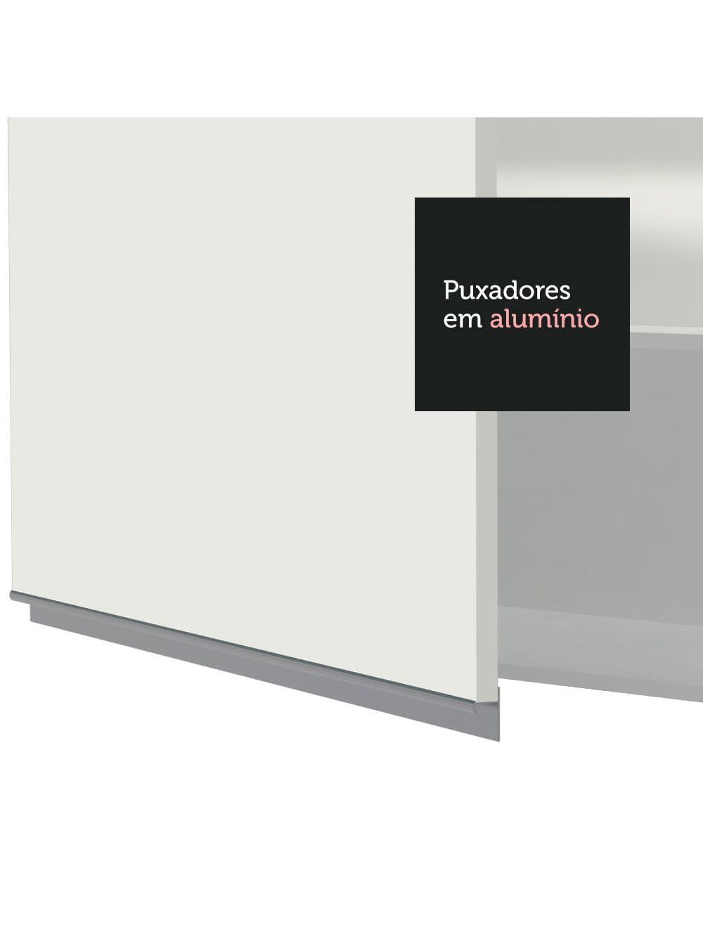 Armário de Cozinha Completa 300cm Branco Verona Madesa 01